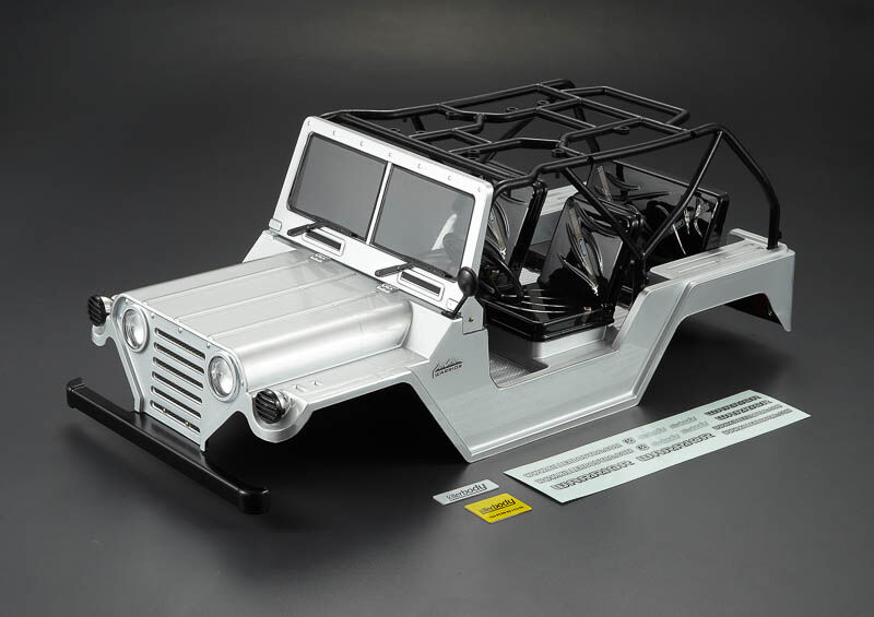 Killerbody - 1/10 Crawler WARRIOR, Silber, RTU all-In (KB48443)