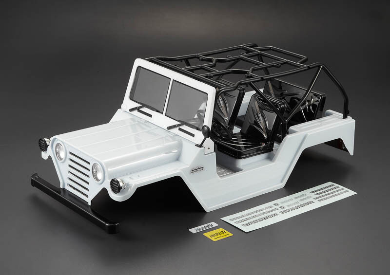 Killerbody - 1/10 Crawler WARRIOR, Weiß, RTU all-In (KB48445)