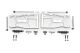 MCD - X4 Alu hinteres untere Querlenker Set (M040303A0)