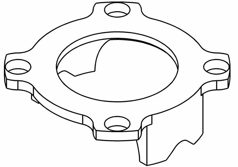 MCD - LSD Lock Ramp 90 Deg. (M200701S)
