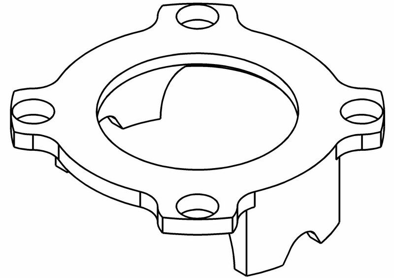 MCD - LSD Lock Ramp 60 Deg. (Opt.) (M200703S)
