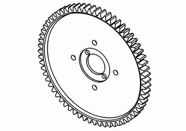 MCD - Center Spur Gear Competition Z64 (M202501S)
