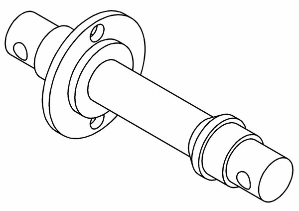MCD - Center Diff. Solid Lock Bar Competition (M202601S)