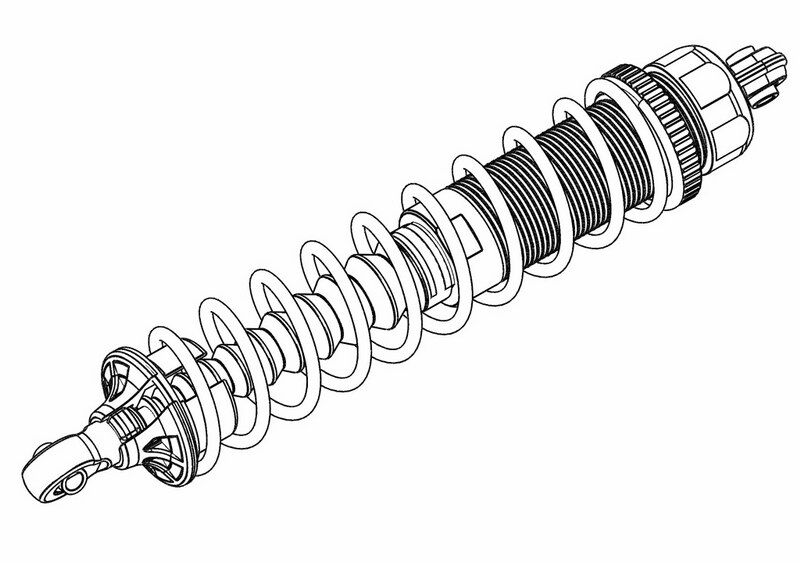 MCD - Rear Shock Absorber Assy (M320201X)