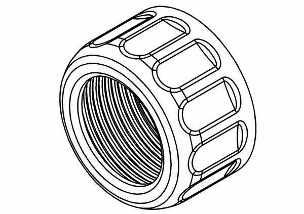 MCD - Shock Absorber Upper Lid Composite (Comp.) (M320602P)
