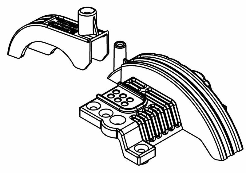 MCD - Brake Plate & Gear Guard (M415301P)