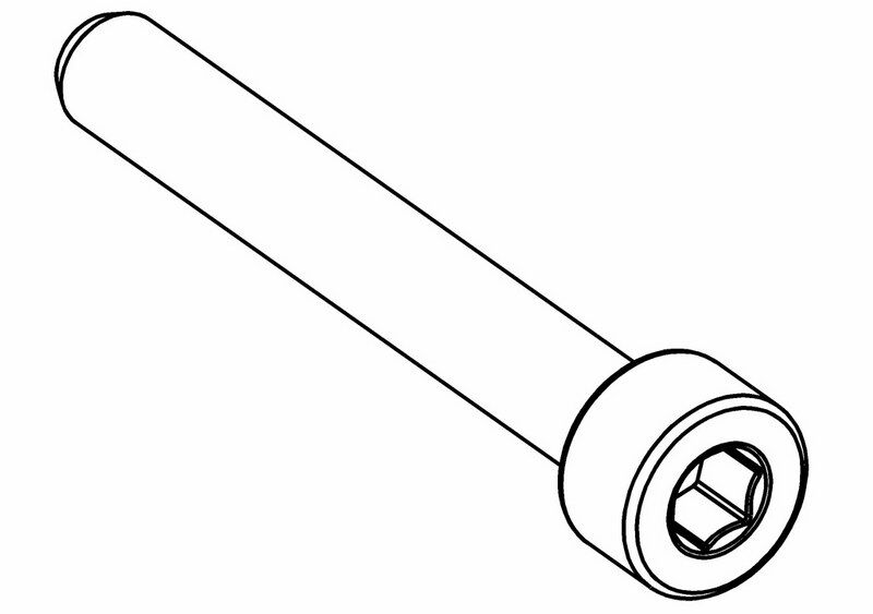 MCD - CH Hex Screw M4x30 mm (M630501S)
