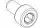 MCD - CH Hex Screw M3x6 mm (M631201S)