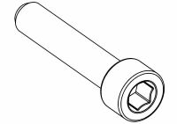 MCD - CH Hex Screw M4x20 mm (M631501S)