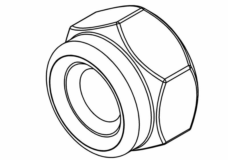 MCD - Self Lock Nut M4 (M650201S)