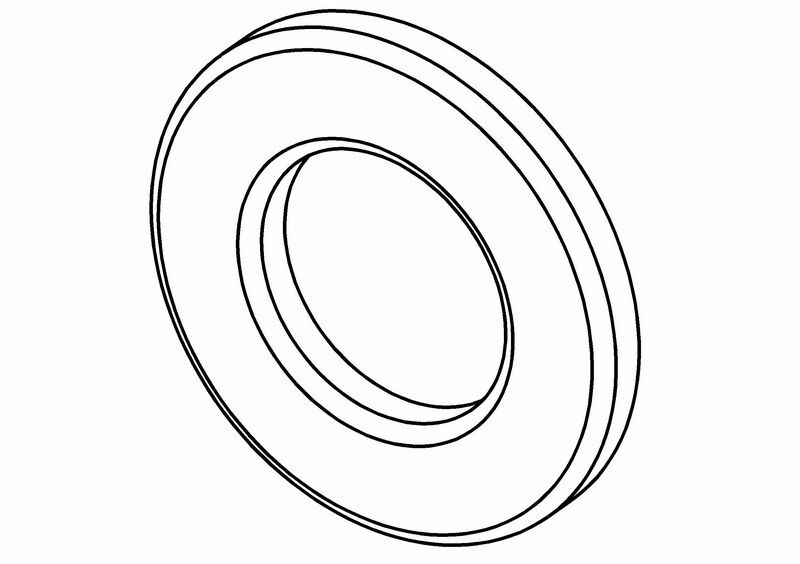 MCD - Plain Washer 4 mm (M655101S)
