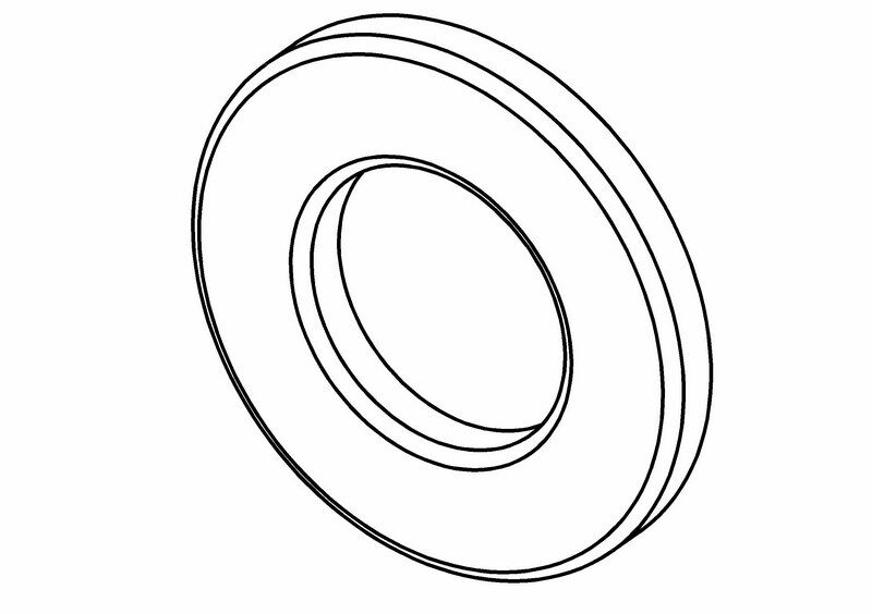 MCD - Plain Washer 6 mm (M655301S)