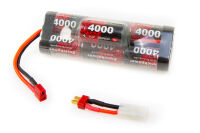 Robitronic - NiMH 8,4V, 4000mAh, Hump Pack, T-Stecker...