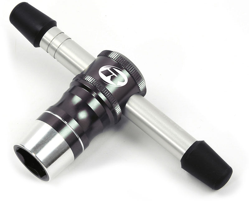 Robitronic - Stecknußschlüssel Aluminium 17mm Grau (R06200G)