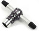 Robitronic - Stecknußschlüssel Aluminium 17mm Grau (R06200G)