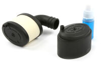 Robitronic - Flacher Luftfilter mit Regenschutz und...