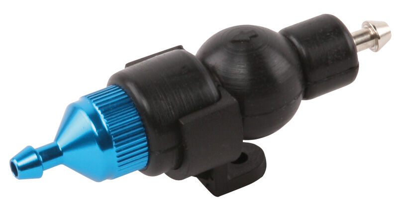 Robitronic - Treibstoffilter mit Pumpventil Blau (R07121B)