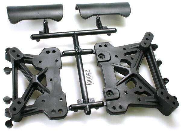 Robitronic - Dämpferbrücken & Bumper Vorne & Hinten Protos (R25005)