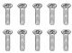 Robitronic - 3x15mm Senkkopfschraube (10 Stk) (R30095)