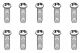 Robitronic - 3x12mm Rundkopfschraube für Plastik (10 Stk) (R30100)