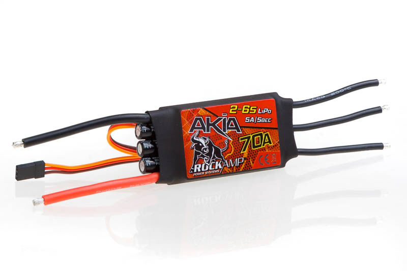 Rockamp Akia 70A / 2-6S Lipo / 5A SBEC (RA40055)