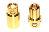 Rockamp Goldkontakt Stecker 8mm (RA60108)