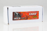 Rockamp - LiPo 1300mAh 6S 22,2V  - 35C (RK1300A6S35)