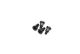 Robitronic - Teilgewinde Schraube  M3x0.5x7.4mm (RSU00048)