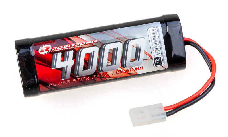 Robitronic - NiMH 7,2V, 4000mAh, Stick Pack - Abverkauf