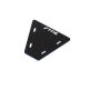 STRC - Gefräste Alu Elektronik Platte für Axial AX10 (Schwarz) (STA30497BK)