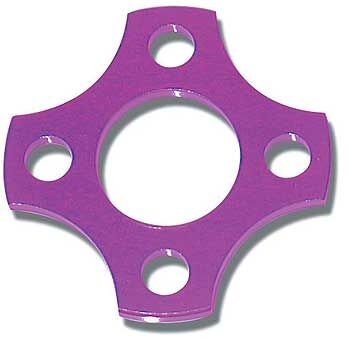 Take Off - Getrieberad Halteplatte Purple (TO335P)