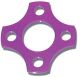 Take Off - Getrieberad Halteplatte Purple (TO335P)