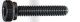 Take Off - M3x15mm Zylinderkopfschraube schwarz (4) (TS306BK)