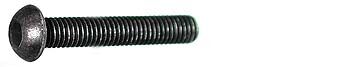 Take Off - M3 Rundkopfschraube Stahl schwarz 18mm (TS909H)