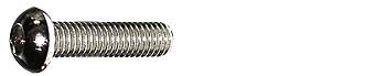 Take Off - M3 Rundkopfschraube Stahl Nickel 12mmNI (TS925H)
