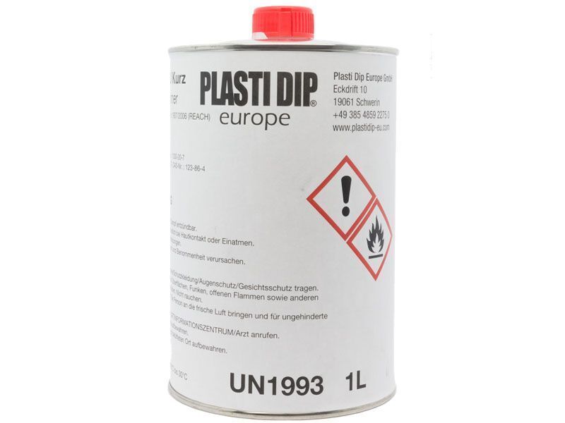 Plasti Dip Verdünner kurz ablüftend - 1000ml