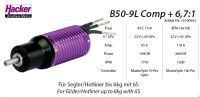Hacker Motor B50-9L Competition + 6,7:1 (10100903)