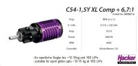 Hacker Motor C54-1,5Y XL Glider 6,7:1 Competition (38798712)
