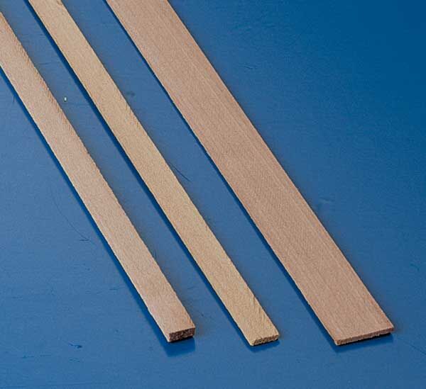 Krick - Birnbaumleisten 1x2mm (10 Stück)