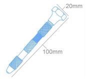 Voltmaster - Hand drill with 4 inserts 0.3 to 3 mm