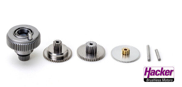 Hacker Motor Servogetriebe incl. Kugellager für Servo SAVÖX SC-1256TG (80101034)