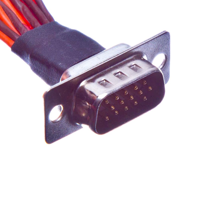 Kabelsatz SUB-D Stecker für 4 Servos - Ende JR Buchse - 70cm
