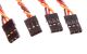 Kabelsatz SUB-D Stecker für 4 Servos - Ende JR Buchse - 70cm