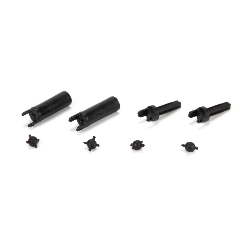 Horizon Hobby - Center Driveshaft Assembly: 1:24 4WD Temper (ECX202014)