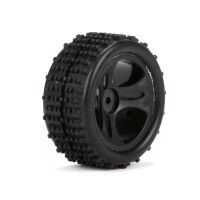 Horizon Hobby - Front/Rear Premount Tire:1:24 4WD Roost...