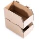Lagerbox Karton klein stapelbar 222 x 121 x 120mm V2