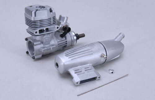 Ripmax - O.S. MAX 35AX m/E-3080 Dämpfer (L-OS13100)