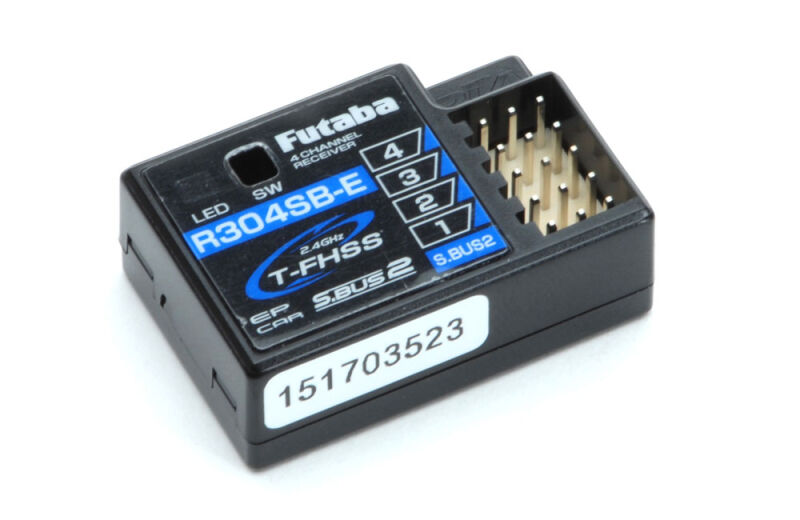 Ripmax - Empf. R304SB 2,4 GHz Inddor T-FHSS (P-R304SB-E)