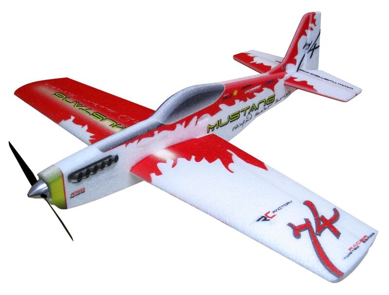 Mustang red 10mm EPP - 780mm