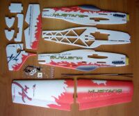 Mustang red 10mm EPP - 780mm